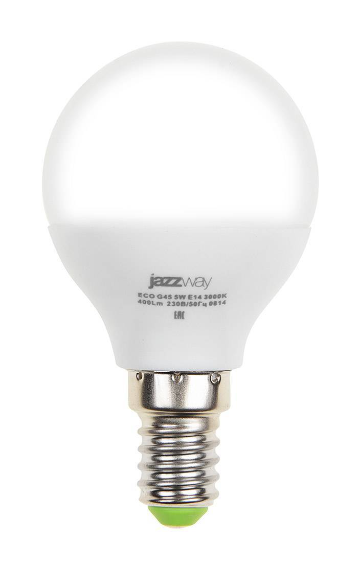 Светодиодная лампа PLED-ECO-G45 5w 4000K 400Lm E14