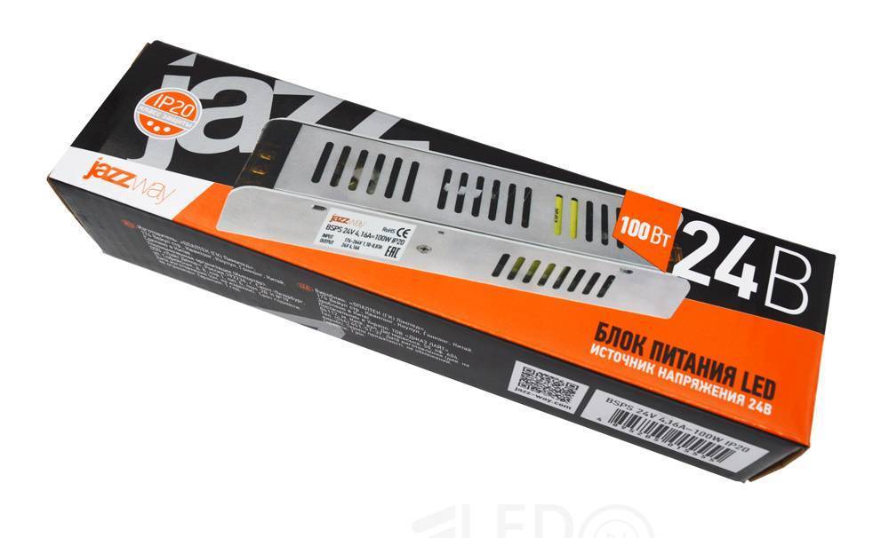 Блок питания BSPS 100W 24V 4,16A IP20 Узкий