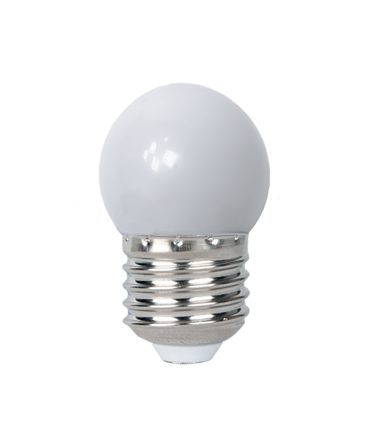 Светодиодная лампа PLED-ECO-G45 1w E27 4500K Jazzway
