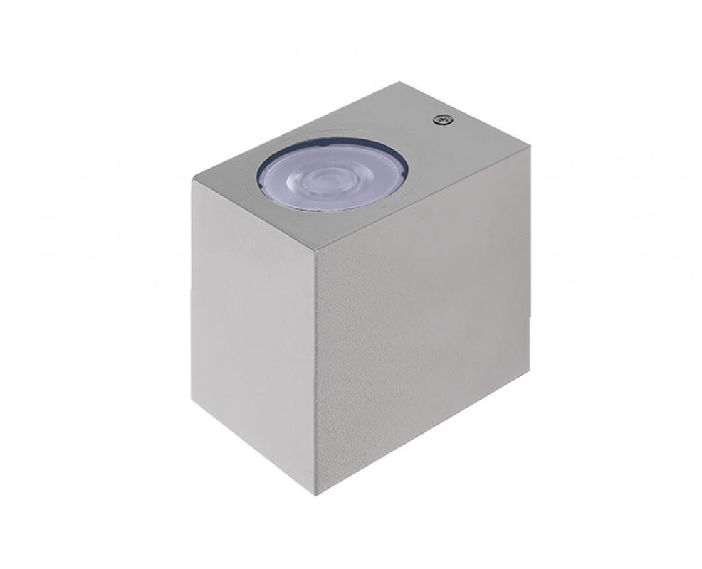 Светильник фасадный PDL-S 72080 GU10-1 GR 230V IP65 односторонний