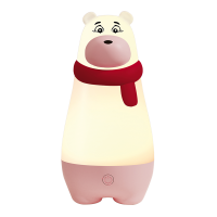 JS7-BEAR-rd Настольный МИШКА (красн.) светильник JAZZway