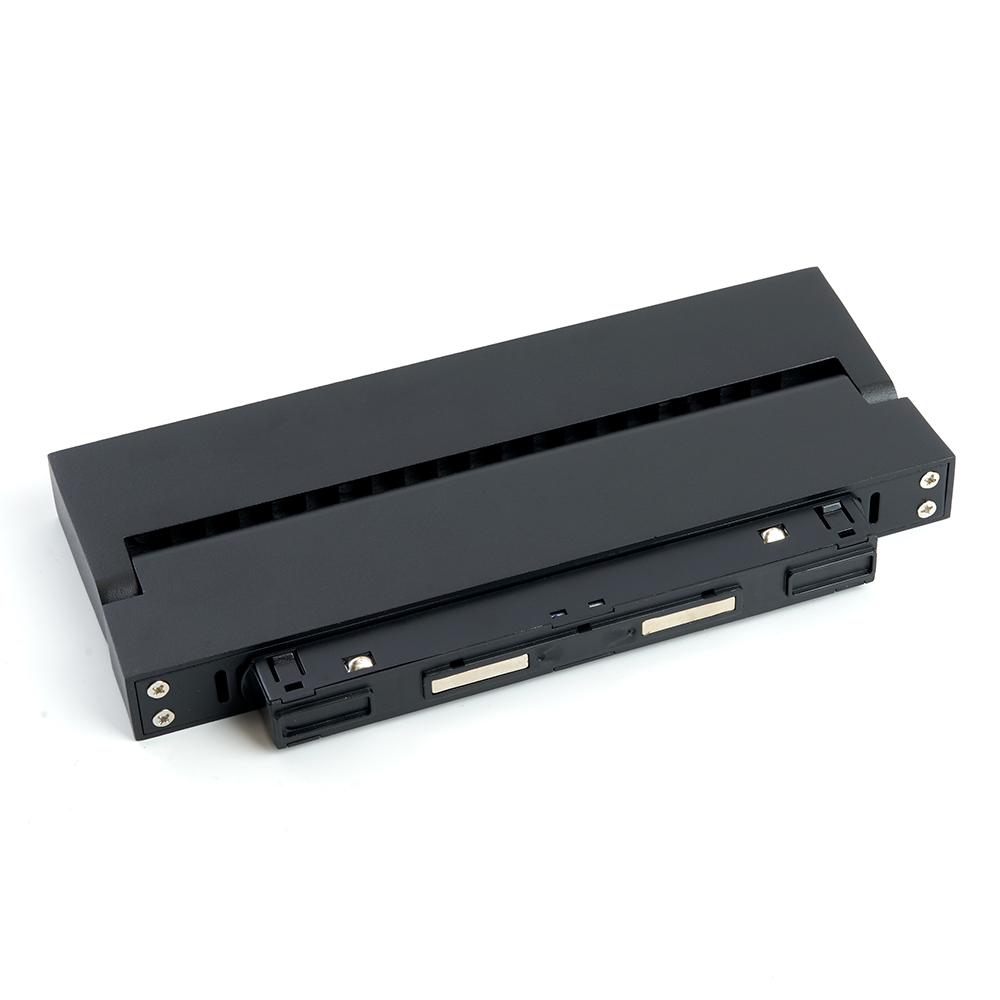 Трековый светодиодный светильник Feron MGN301 12W, 48v, 4000К, 30 градусов, черный серия LensFold