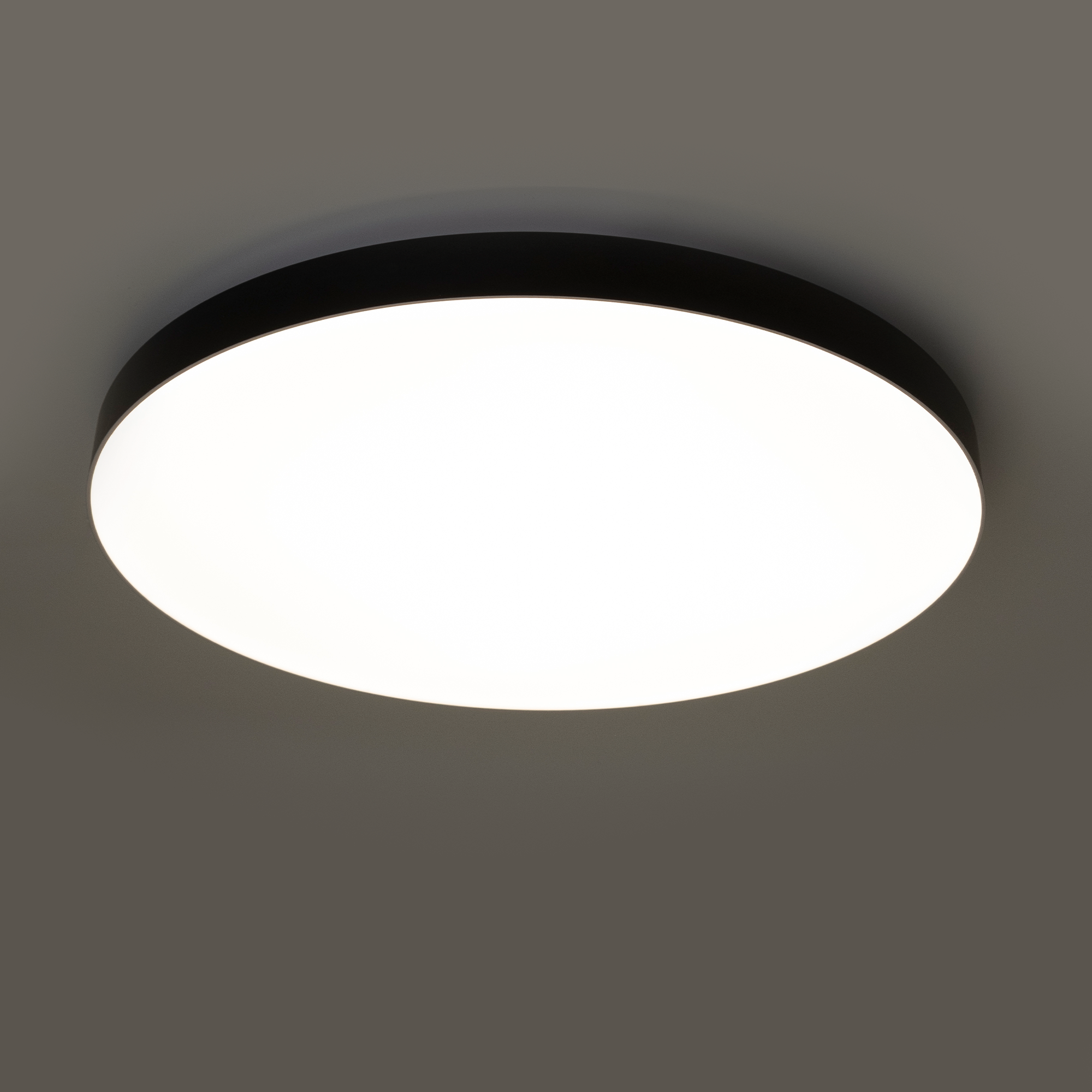 Светодиодный светильник PPB LUNA 80w 4000K BLACK IP20 D480*60  Jazzway