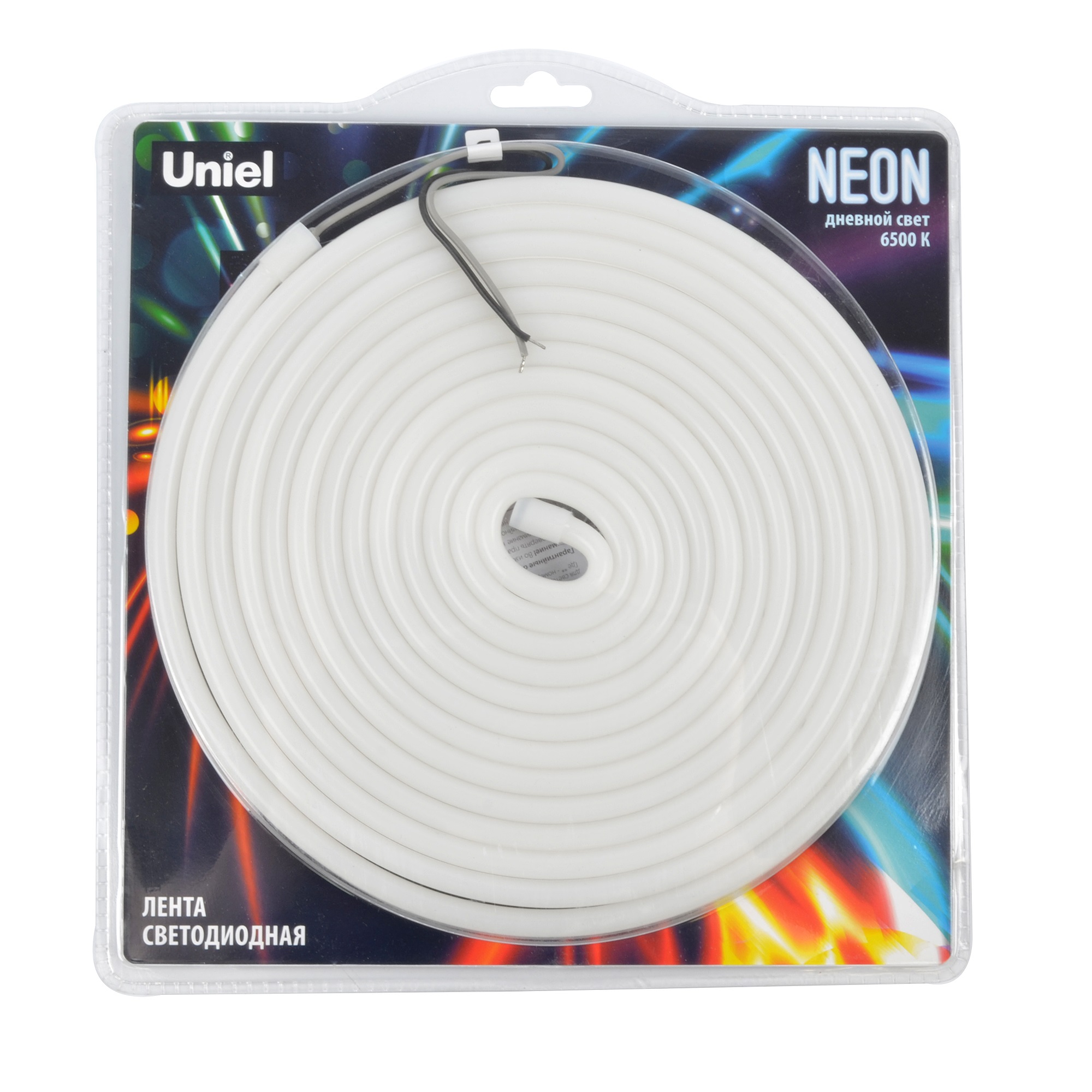 Неон ULS-N03-2835-100LED/m-8mm-IP67-DC12V-11W/m-5M-6500K блистер