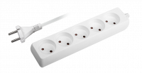 Удлинитель FE05-500 (5 розетки, 5м шнур, выкл.) ФАZA