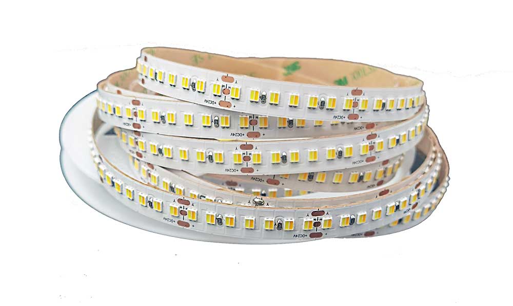Светодиодная лента 5м, LP 2835/182 (364 chips) CCT IP20 24V 24 Вт/м
