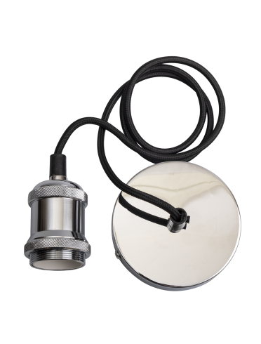 Патрон PLC 01 E27 230V/1M Electrosilvering