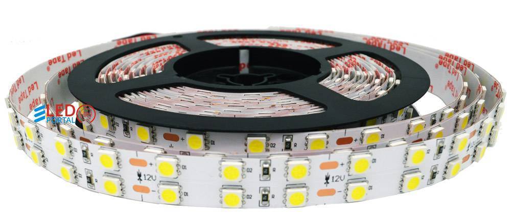 Светодиодная лента LP 5050/120 W (6000-6500K) IP20 12V 28.8W/m, 5м