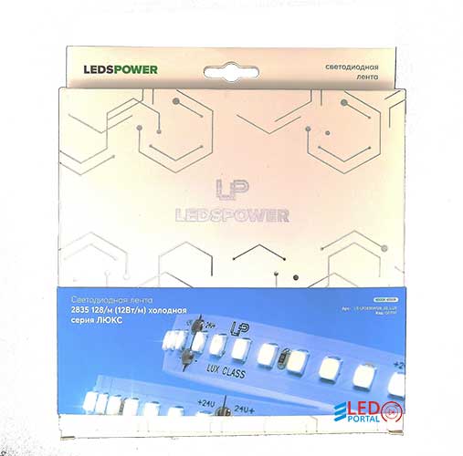 Светодиодная лента LP 2835/128-12V IP20 LUX, 5м