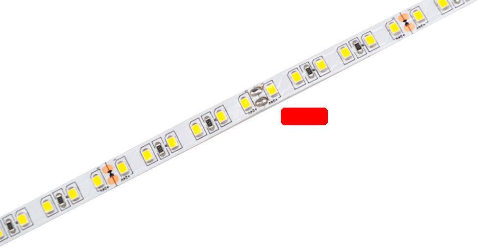 Светодиодная лента EL 2835/120 Red (красный) 12V IP20 9,6W/м LUX, 5м