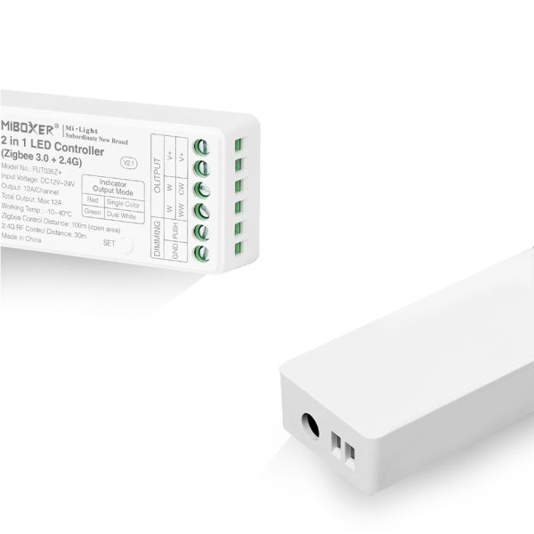 FUT035Z+ 2 в 1 (Zigbee 3.0 + 2.4 ГГц) Контроллер для светодиодной ленты