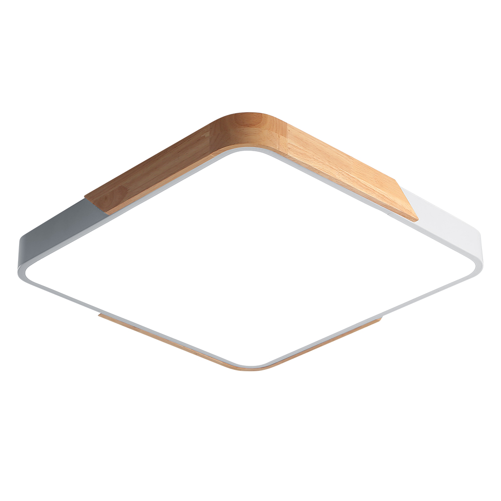 Светильник светодиодный потолочный PPB Scandic-S 72w 3000-6500K WH/W с деревянной планкой(белый) IP20