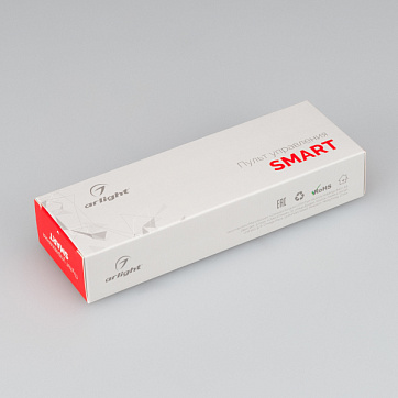Пульт SMART-R43-RGBW Black (4 зоны, 2.4G) (ARL, IP20 Пластик, 5 лет) Q&F, цена  3 430 руб.руб с доставкой по всей России, интернет магазин Led Portal