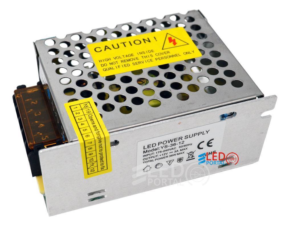 Блок питания YS36-12 IP20 3A