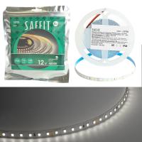 Светодиодная лента SST02 SAFFIT 120SMD(2835)/м 9.6Вт/м 12V 5000*8*1.22мм 4000К, 5м
