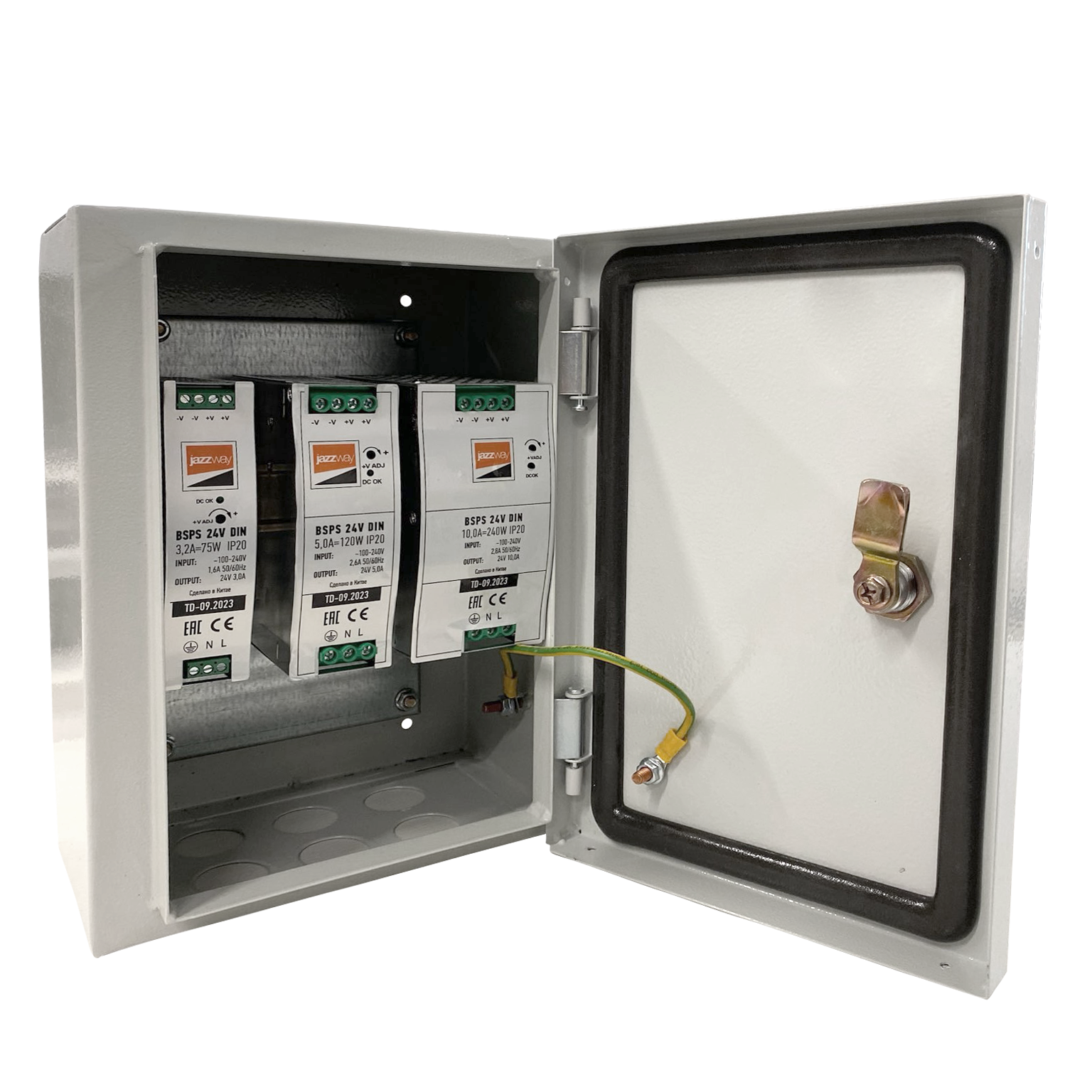 Блок питания BSPS-3 DIN 120W-24V IP20 на DIN-рейку, мет.корп. 5А