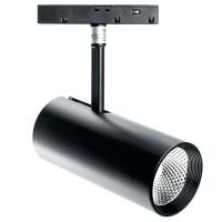 Трековый светодиодный светильник Feron MGN303 48V 20W 4000К 35 градусов, черный