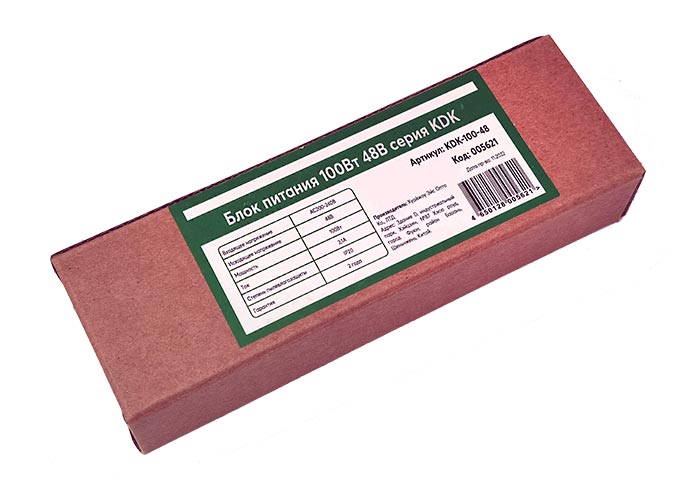Блок питания KDK-100-48 100Вт 48В 2,1А IP20