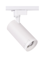 Трековый светильник светодиодный PTR 0728 ZOOM 28w 3000K 15-60° WH (белый) IP40 Jazzway