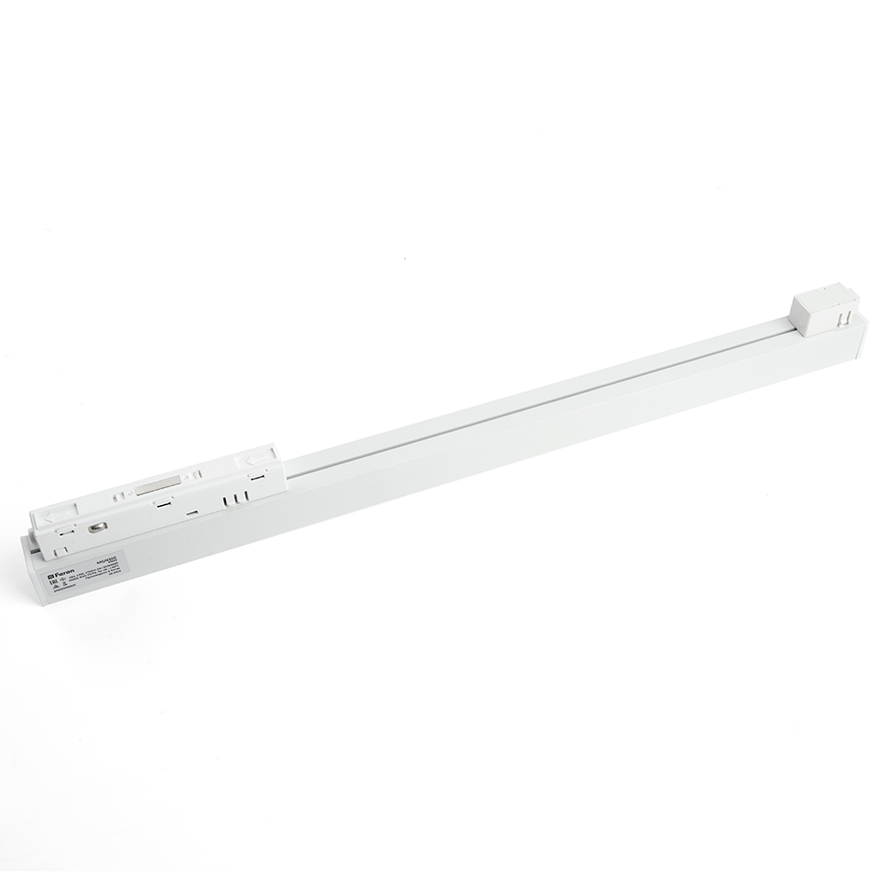 Трековый светодиодный светильник Feron MGN300 24W, 48v, 4000К, 30 градусов, белый серия LensLine