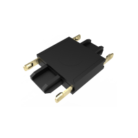 Коннектор MTR16 CI-BL черный I-обр. Jazzway
