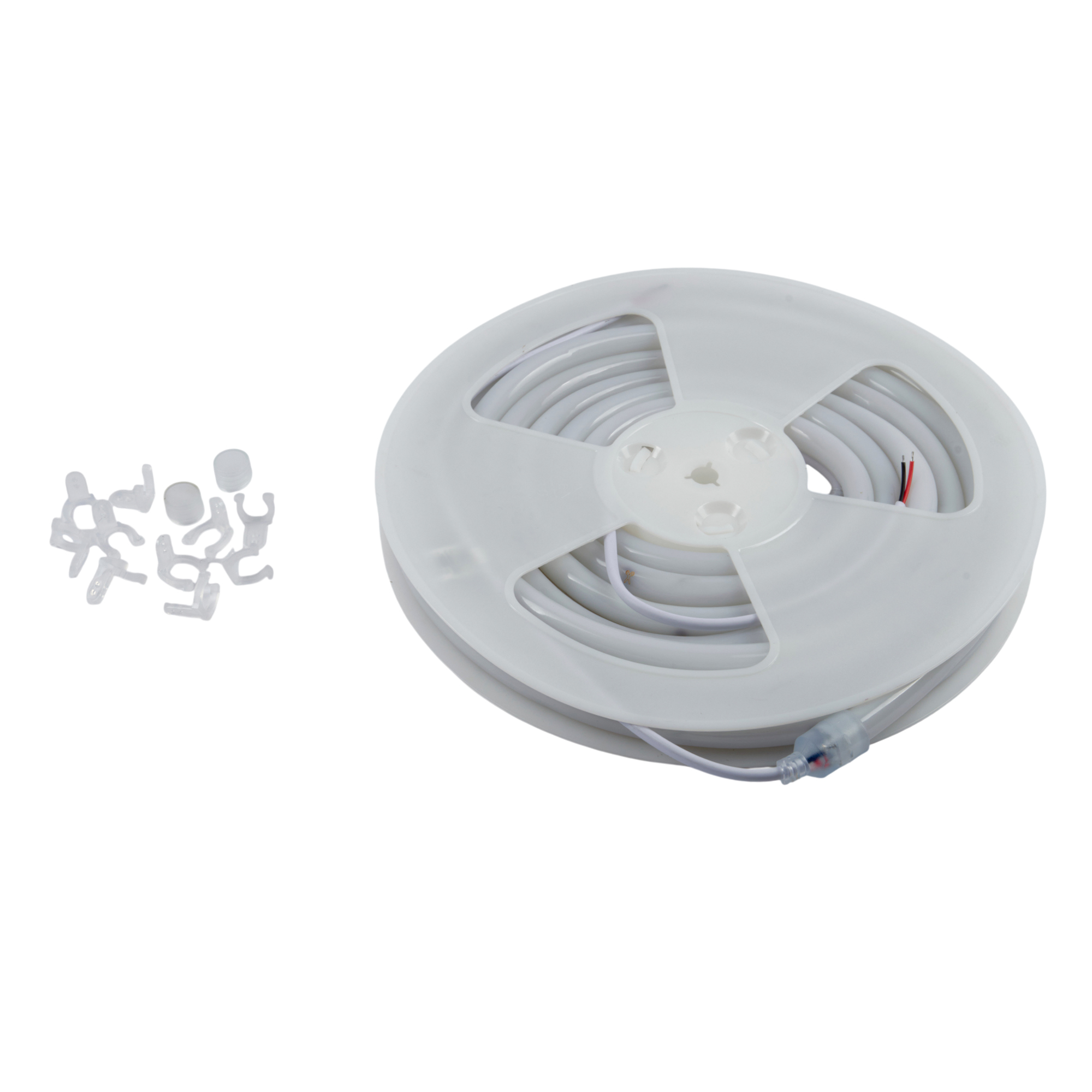 Светодиодная лента ULS-N40-2835-120LED/m-16mm-IP68-DC24V-10W/m-5M-4000K