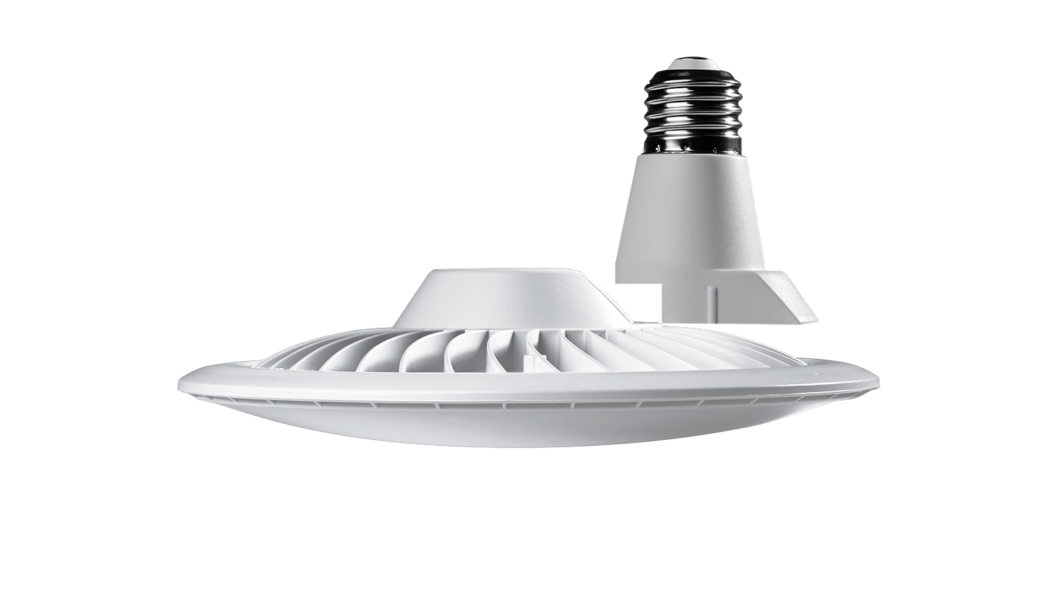 Светодиодная лампа PLED-HP-UFO 55w 4000K E27 D220*109mm