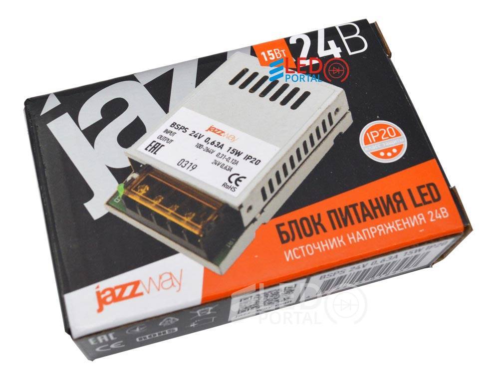 Блок питания BSPS 15W 24V 0.63A IP20