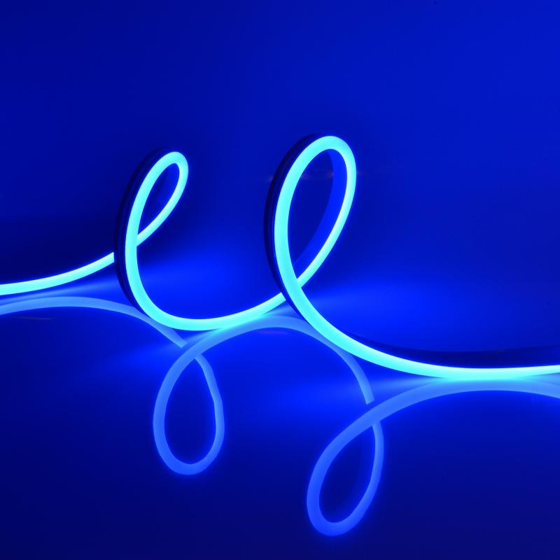 Гибкий неон ULS-N11-2835-120LED/m-8mm-IP67-DC24V-10W/m-15M-BLUE
