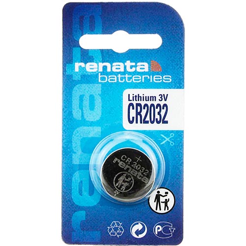 CR2032 3V Литиевый элемент питания Renata