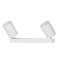 Светильник накладной PDL-R 2xGU10 WH 230V IP20 Jazzway