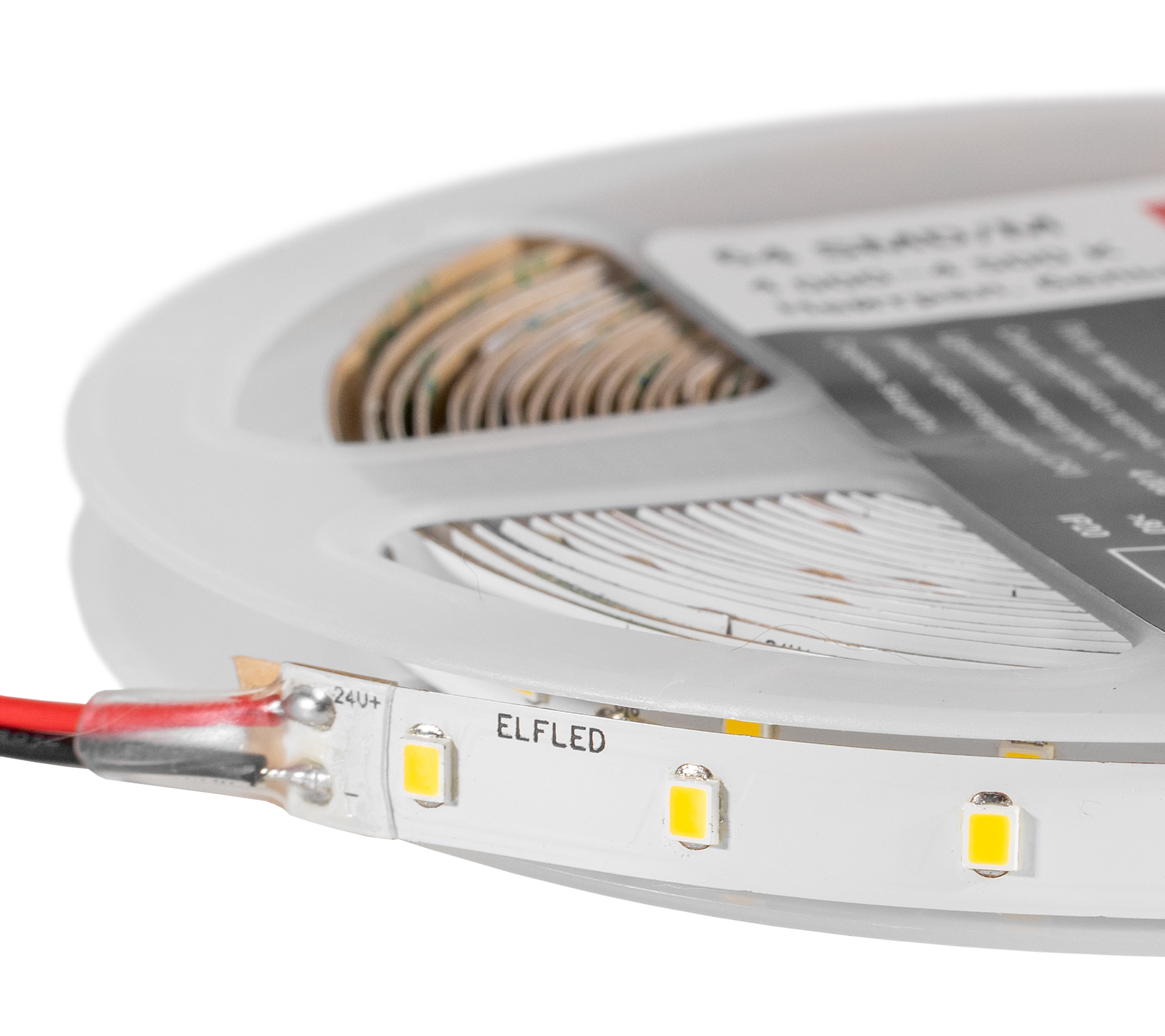 Светодиодная лента 5м PRO140 2835/64-24V 4000-4500K IP20 10 Вт/м