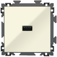 Розетка USB бежевая CGSS "Практика" PL-W201U-BGG