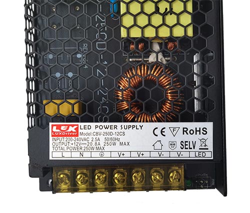 Блок питания CBV-250-12V 20.8 А LUXDriver