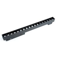 Трековый светодиодный светильник Feron MGN300 18W, 48v, 3000К, 30 градусов, черный серия LensLine