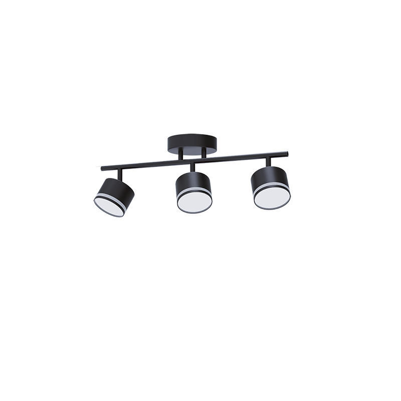 Светодиодный светильник под лампу PCL 0703 3xGX53 BL 230V IP20 Jazzway