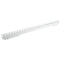Трековый светодиодный светильник Feron MGN300 24W, 48v, 4000К, 30 градусов, белый серия LensLine