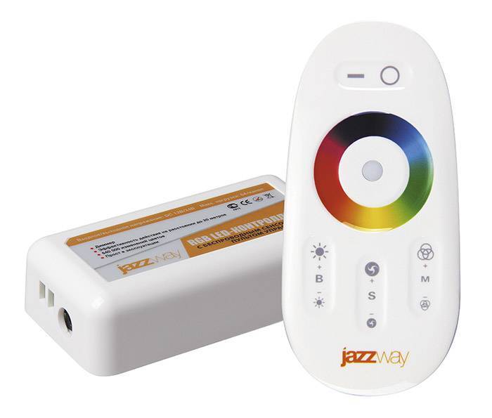 Контроллер RGB PRC-4000RF WH (белый) 12/24V 216/432Вт