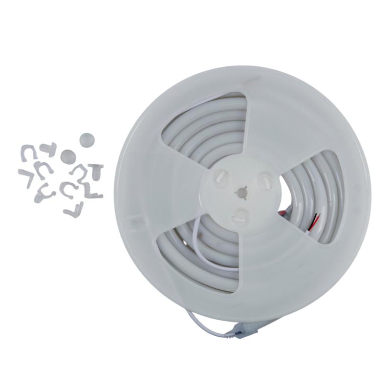 Светодиодная лента ULS-N40-2835-120LED/m-16mm-IP68-DC24V-10W/m-5M-4000K