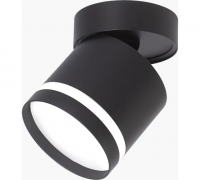 GX53-105B светильник НАКЛАДНОЙ черный LEDS POWER