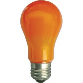 Светодиодная лампа classic LED color 8W A55 E27 Orange Оранжевая 360° (композит) Ecola 