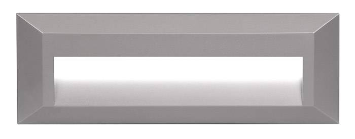 Светодиодный светильник PST/W S230080 3w 4000K Grey IP65 фасадный Jazzway
