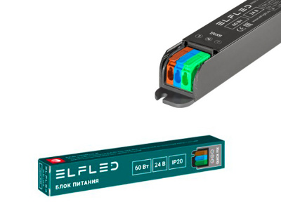 Блок питания ELF-24060BEwag-JH 60W 24V c WAG