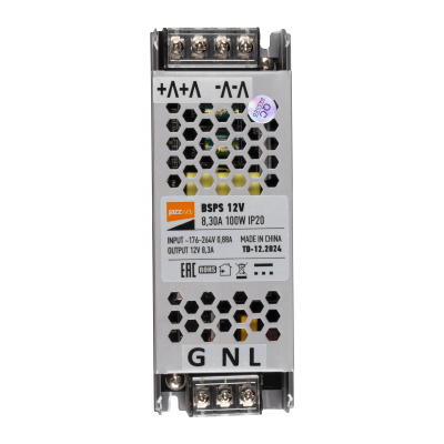 Блоки питания BSPS 12V предназначены для отдельного питания светодиодной ленты в системах внутреннего освещения. Выбор блока питания для конкретного применения зависит от номинального напряжения или тока работы светодиодов, общей потребляемой мощности и п