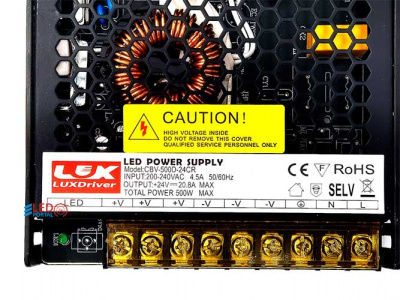 Блок питания CBV-500-24V 20.8А LUXDriver