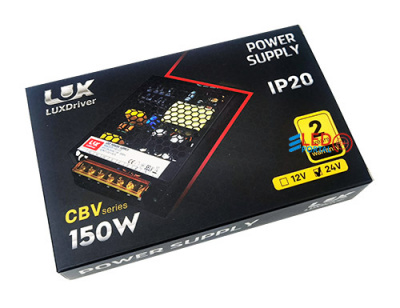 Блок питания CBV-150-24V 6.25А LUXDriver