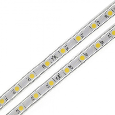 Светодиодная лента Светодиодная лента 5050/60 IP68 14,4W/m 220V ECOLA, цена 255 руб. руб с доставкой по всей России, интернет магазин Led Portal