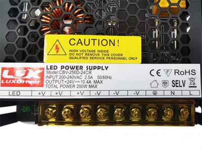Блок питания CBV-250-24V 10.41А LUXDriver