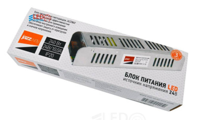 BSPS 24V 10,00A=240W IP20 Jazzway Блок питания