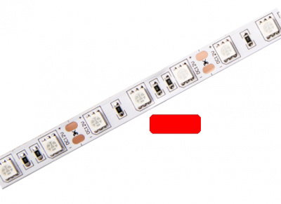 Светодиодная лента EL 5050/60 RED 12V красный, 5м